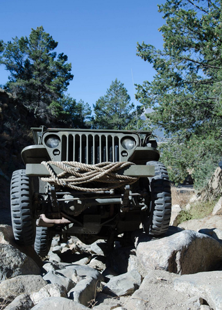 Illustration for article titled There's Nothing Cooler Than Flat-Fender Jeeps Offroading